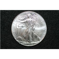 2012 Silver Eagle $1