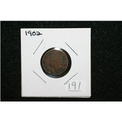 1902 Indian Head penny