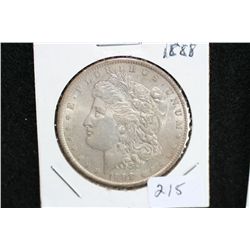 1888 Silver Morgan $1