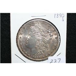 1890-S Silver Morgan $1