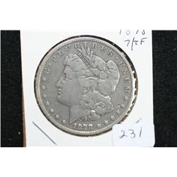 1878 Silver Morgan $1 w/7 tailfeathers