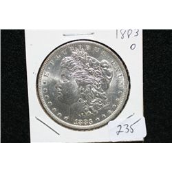 1883-O Silver Morgan $1