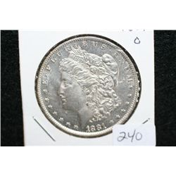 1881-O Silver Morgan $1