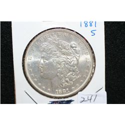 1881-S Silver Morgan $1