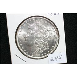 1885 Silver Morgan $1