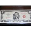 Image 1 : 1963 US Note $2, Red Seal, #A12548910A