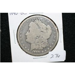 1890-CC Silver Morgan $1