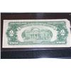 Image 2 : 1953-B US Note $2, Red Seal, #A74043676A