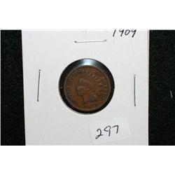 1909 Indian Head penny