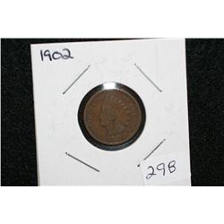 1902 Indian Head penny