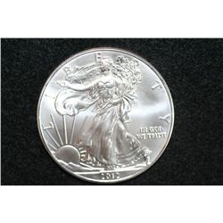 2012 Silver Eagle $1