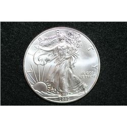 2012 Silver Eagle $1