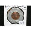 Image 1 : 1949-D Bendix Automatic Washer "Good Luck" token w/penny