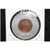 Image 2 : 1949-D Bendix Automatic Washer "Good Luck" token w/penny