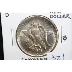 1936-D Texas Commerative half dollar, MS64