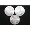 Image 2 : 2012 Silver Eagle $1, lot of 3