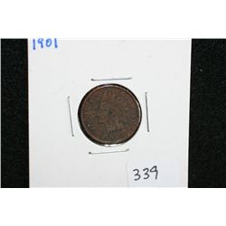 1901 Indian Head penny