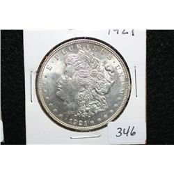 1921 Silver Morgan $1