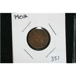 1902 Indian Head penny