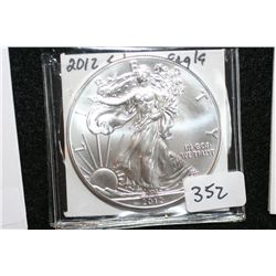 2012 Silver Eagle $1