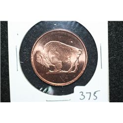 2011 Copper Round, .999 fine 1/4 oz.