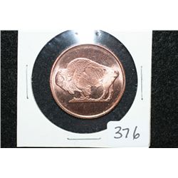 2011 Copper Round, .999 fine 1/4 oz.