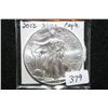 Image 1 : 2012 Silver Eagle $1