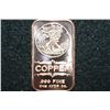 Image 1 : 2011 Copper Ingot, .999 fine 1 oz.