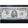 Image 1 : 1969-C US Federal Reserve Note $5, Dallas Texas Reserve, #K08878226B, front & back off center