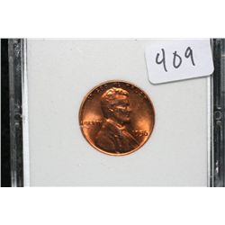 1956 Wheat Back penny, UNC graded MS67 RD