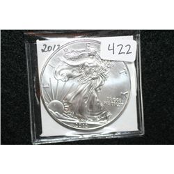 2012 Silver Eagle $1