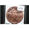 Image 1 : 2011 Copper Round, .999 fine 1 oz.