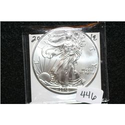 2012 Silver Eagle $1