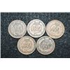 Image 2 : Indian Head penny, various dates & conditions, lot of 5
