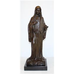 Angelic Bronze Sculpture Madonna - Mary Mother of