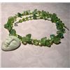Image 1 : One of a kind hand crafted natural Prehenite Designer