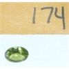 Image 1 : .75 ct Natural Green Peridot Oval Cut & Faceted *BETTER GRADE*!!!