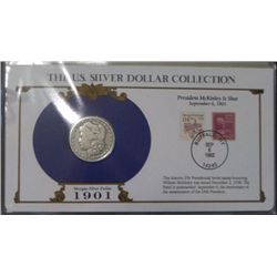1901 Morgan Silver Dollar "The U.S. Silver Collection" *COMES WITH MORGAN SILVER DOLLAR & STAMP IN P