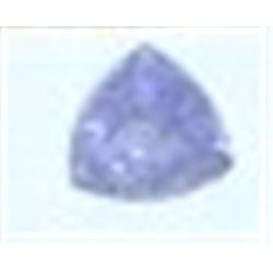 .55 ct Natural Tanzanite Trillion Cut & Faceted!! Tanzanite is only found in Tanzania East Africa an