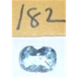 1.60 ct Natural Light Blue Topaz Emerald Cut & Faceted!!!