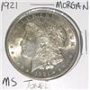 Image 1 : 1921 Morgan Silver Dollar *MS TONED HIGH GRADE*!!