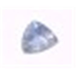 .25 ct Natural Tanzanite Trillion Cut & Faceted!! Tanzanite is only found in Tanzania East Africa an