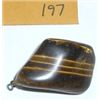 Image 1 : Tiger Eye Large Pendent *Polished* with Screw Eye already attached!!