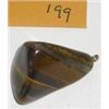 Image 1 : Tiger Eye Large Pendent *Polished* with Screw Eye already attached!!