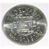 Image 2 : 1984 ENGLEHARD *PROSPECTOR* 1oz .999 SILVER Bullion Coin! Coin Actually weighs 1.10oz!!