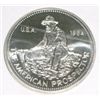 Image 1 : 1984 ENGLEHARD *PROSPECTOR* 1oz .999 SILVER Bullion Coin! Coin Actually weighs 1.10oz!!