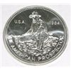 Image 1 : 1984 ENGLEHARD *PROSPECTOR* 1oz .999 SILVER Bullion Coin! Coin Actually weighs 1.10oz!!