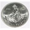 Image 1 : 1987 ENGLEHARD *PROSPECTOR* 1oz .999 SILVER Bullion Coin! Coin Actually weighs 1.10oz!!