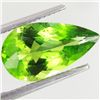 Image 1 : 4.1ct Clean Green Peridot Pear  (GEM-42863)