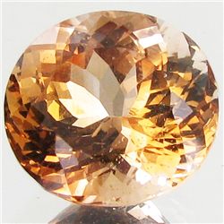 11.1ct Orange Imperial Topaz Oval (GEM-43188)
